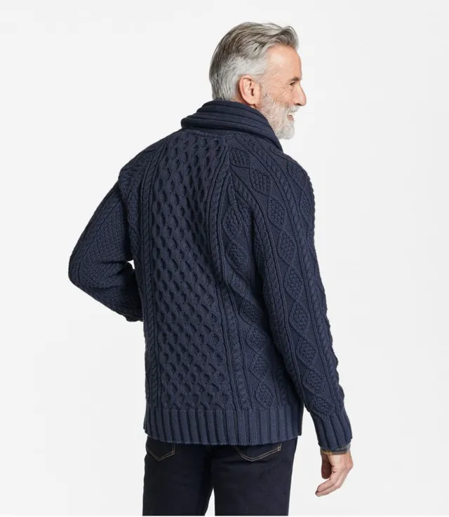 Ll bean outlet fisherman cardigan