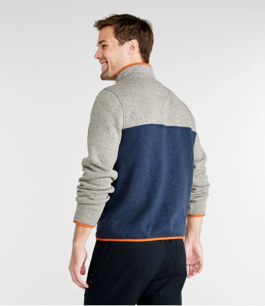 Ll bean fleece hot sale pullover mens