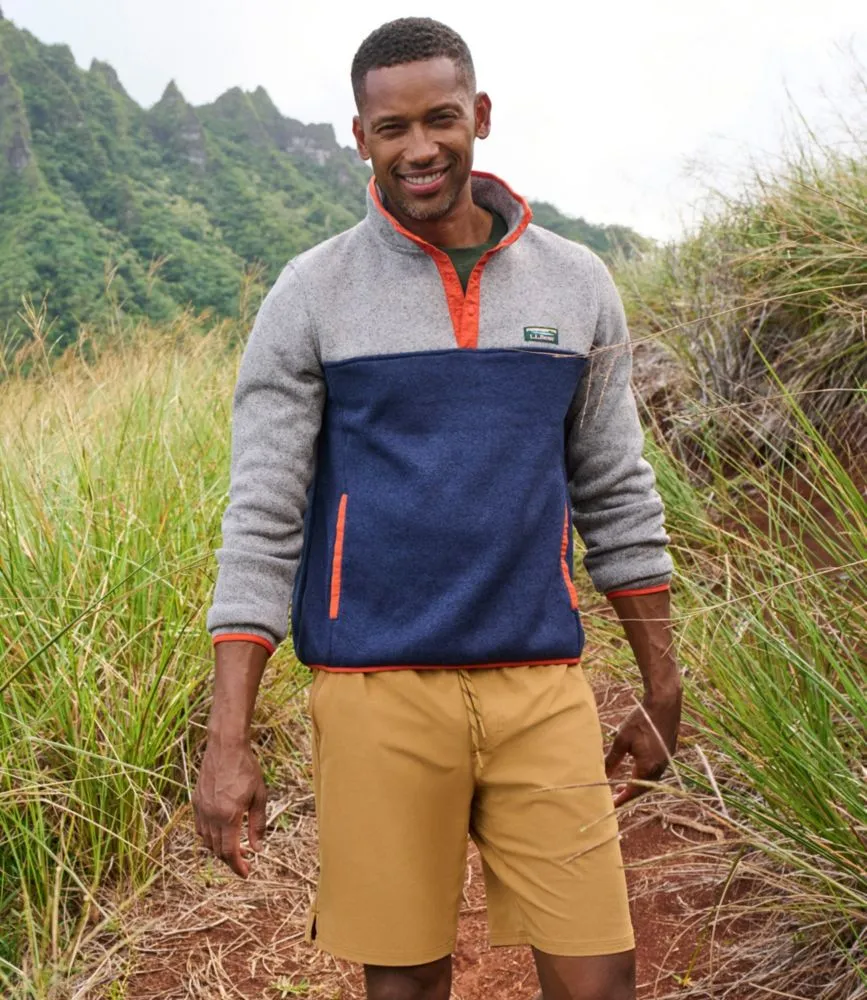 Ll bean sweater hot sale fleece mens