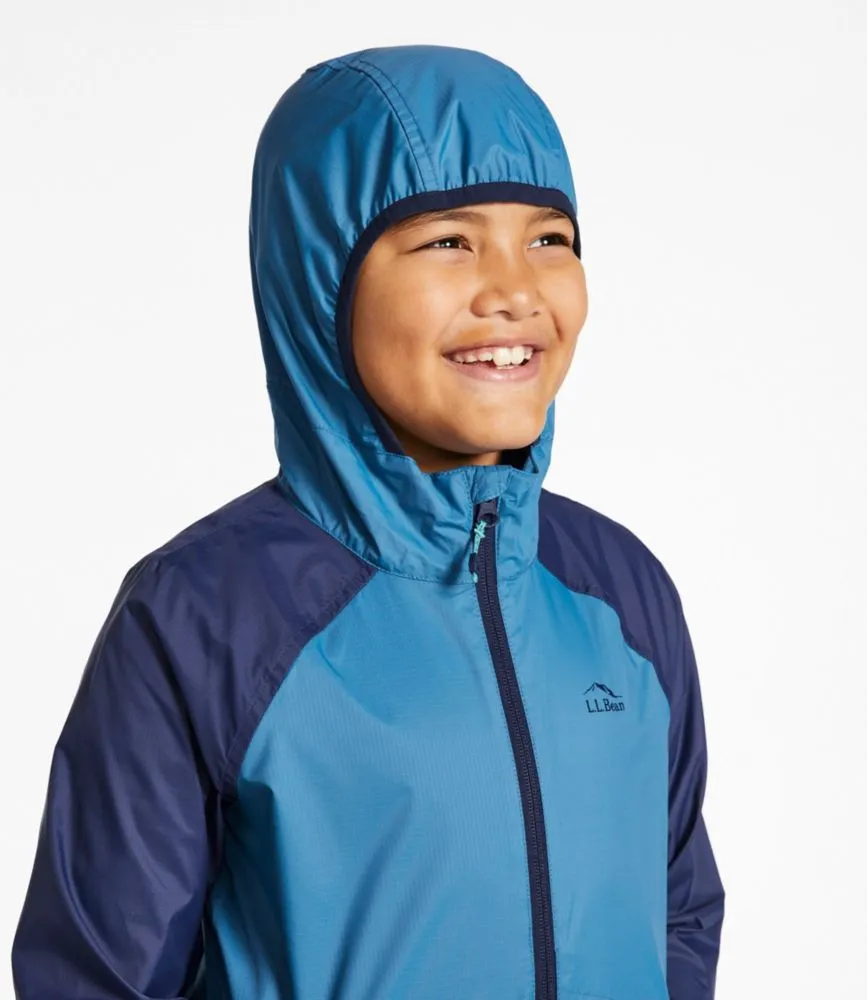 Llbean kids rain store jacket