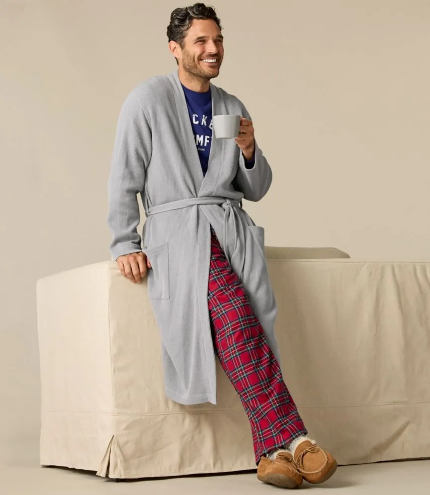 L.L. Bean Men's Comfort Waffle Robe, Unlined Mall of America®