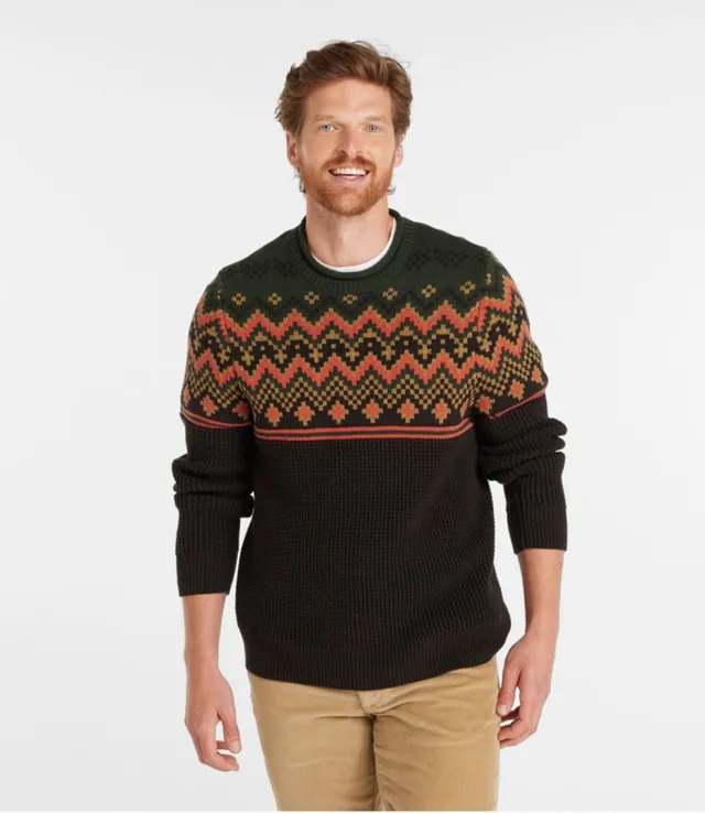 Ll bean mens cotton on sale sweaters