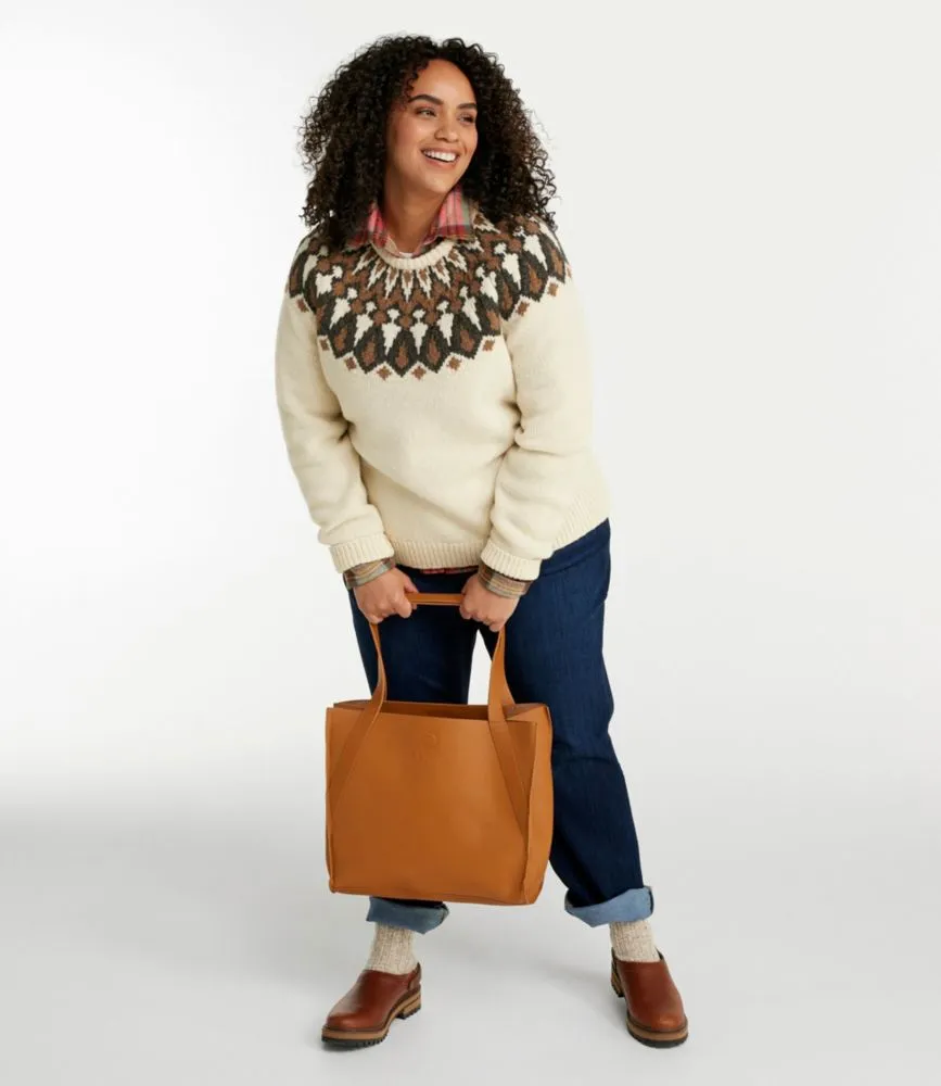 L.L. Bean Stonington Full-Grain Leather Tote | Mall of America®