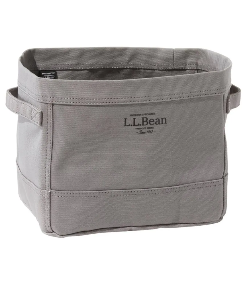 L.L. Bean Canvas Storage Tote, Rectangular | Pike and Rose