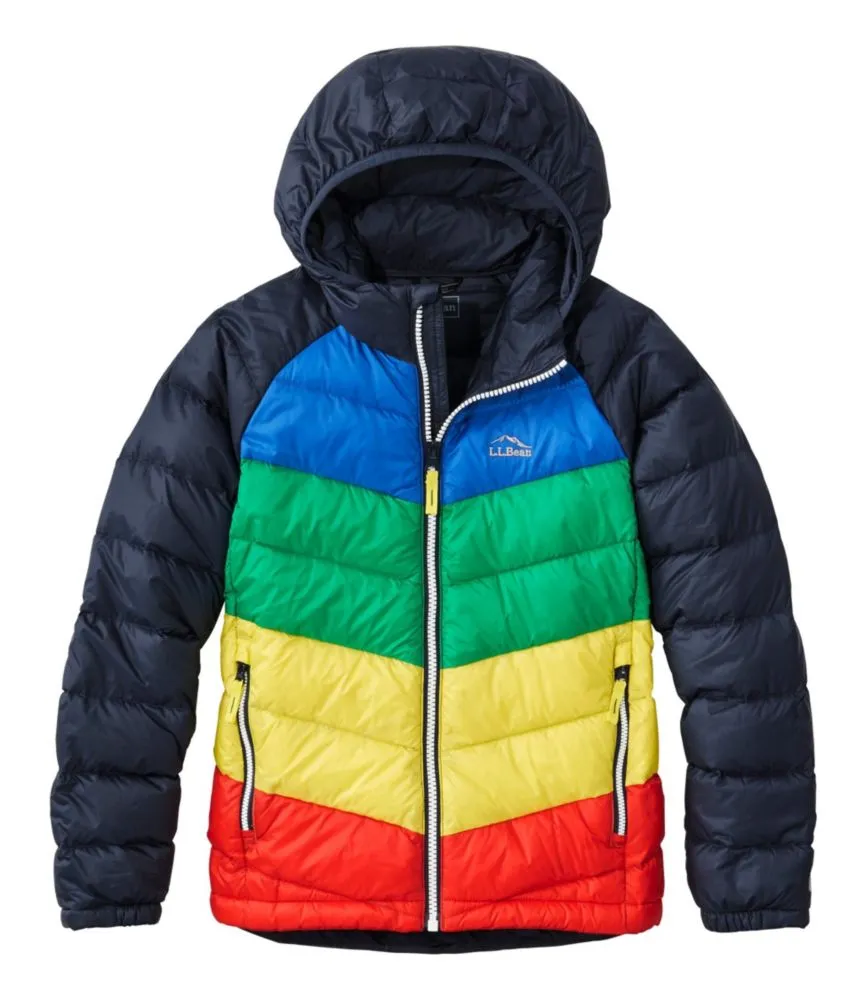 Rainbow sales down jacket