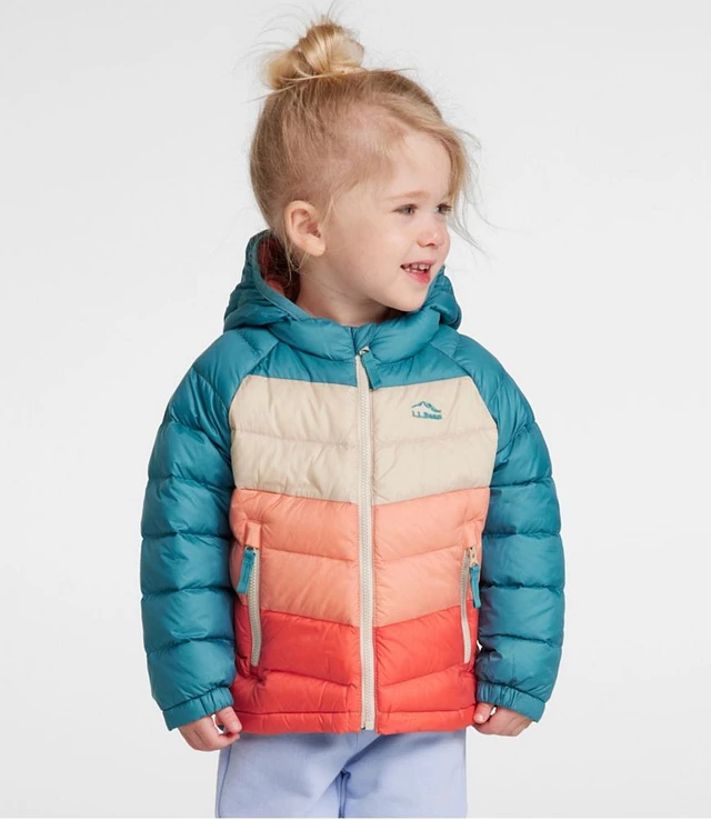 Kids ll bean down jacket best sale