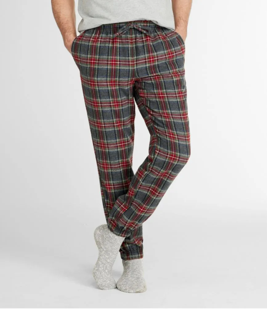 L.L. Bean Men's Scotch Plaid Flannel Jogger Pants Mall of America®