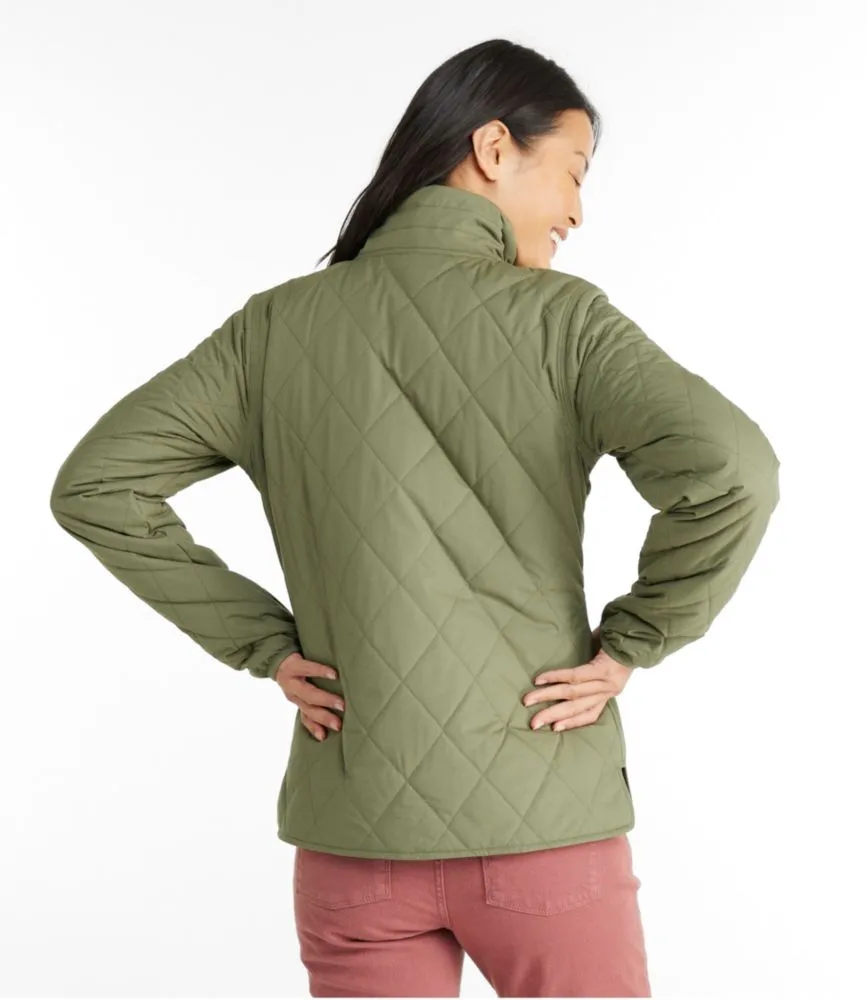 Ll bean quilted on sale jacket