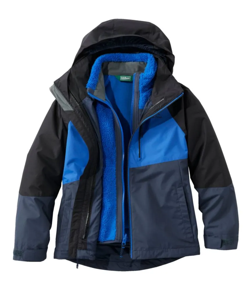 L.L. Bean Kids' Fleece-Lined 3-in-1 Jacket | Pike and Rose