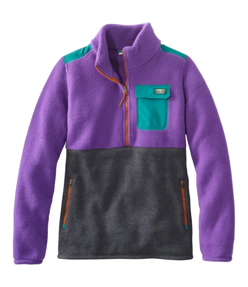 Ll bean sweater online fleece pullover