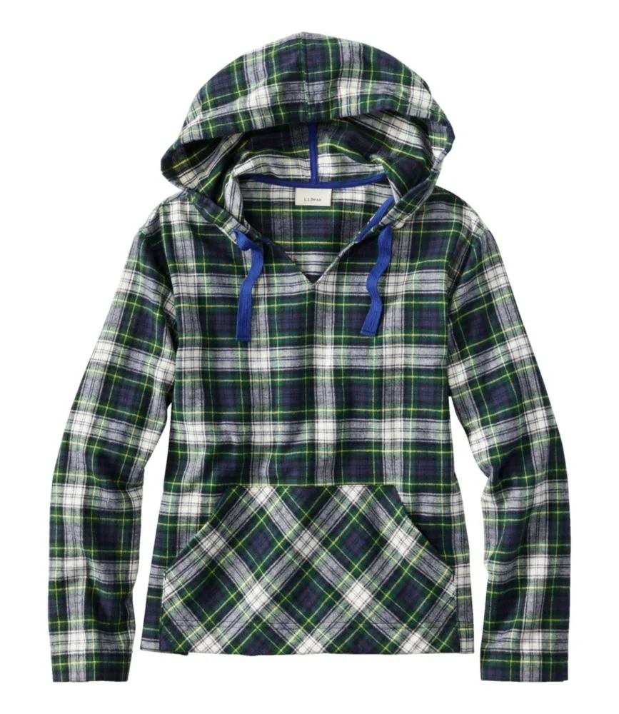 Ll bean sale womens flannel hoodie