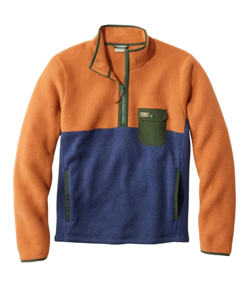 Ll bean clearance pullover fleece