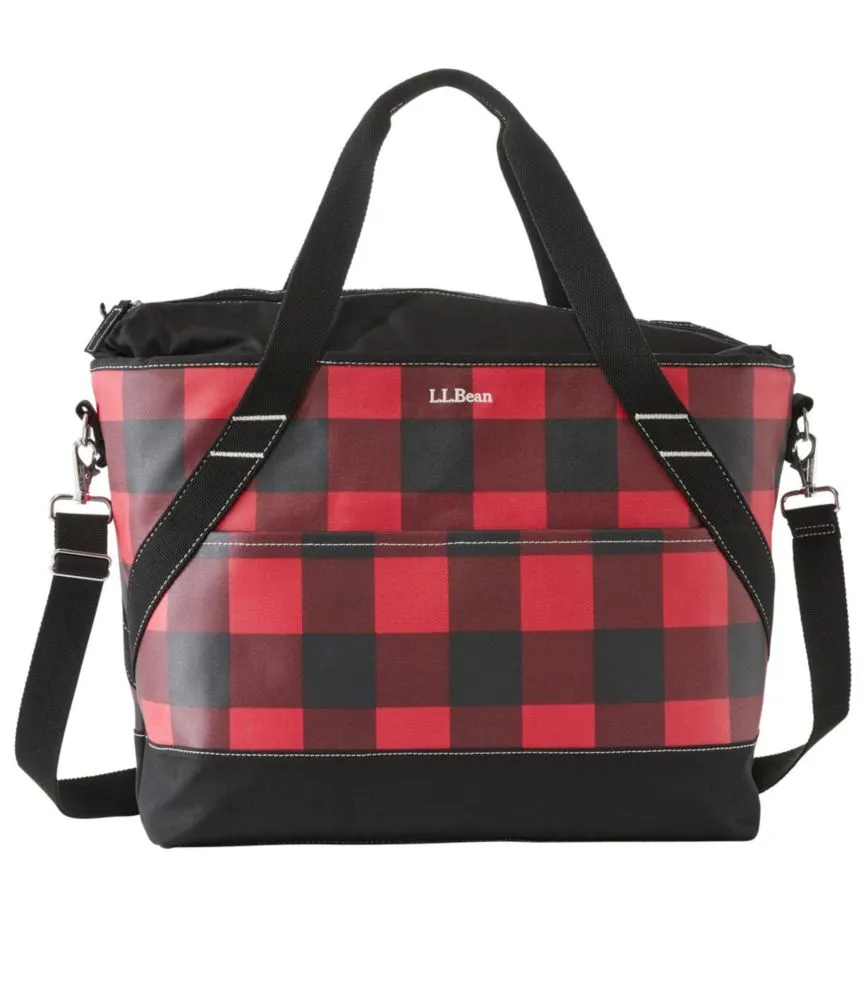 L.L. Bean Insulated Tote, Large, Plaid | Pike and Rose