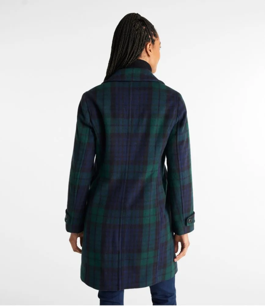 Ll bean hot sale lambswool coat