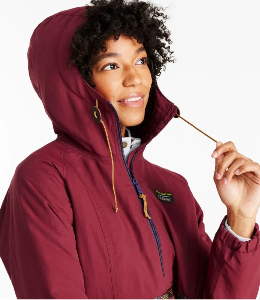 L.L. Bean Women s Mountain Classic Insulated Anorak Tape Mall