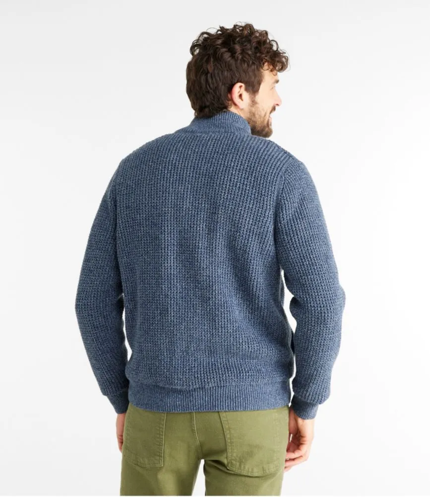 Ll bean waffle hot sale stitch sweater