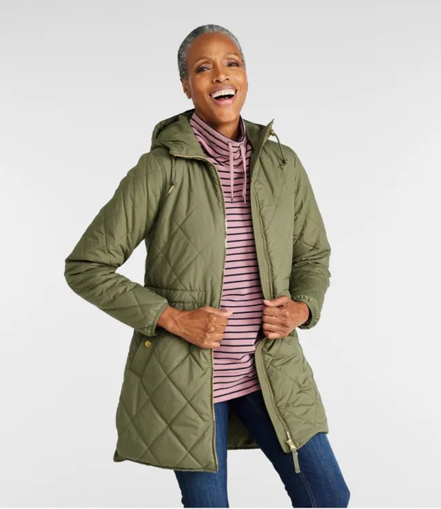 Ll bean womens quilted jacket sale