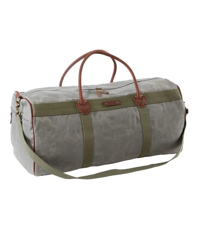 Ll bean heritage discount waxed canvas duffle