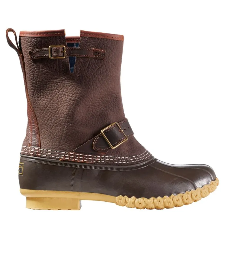 Flannel lined 2024 bean boots