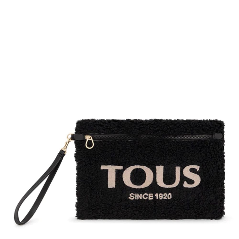 TOUS Black Amaya Warm Clutch bag Westland Mall
