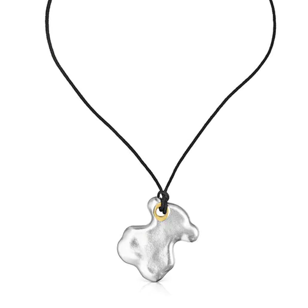 TOUS Silver Luah bear Necklace Westland Mall