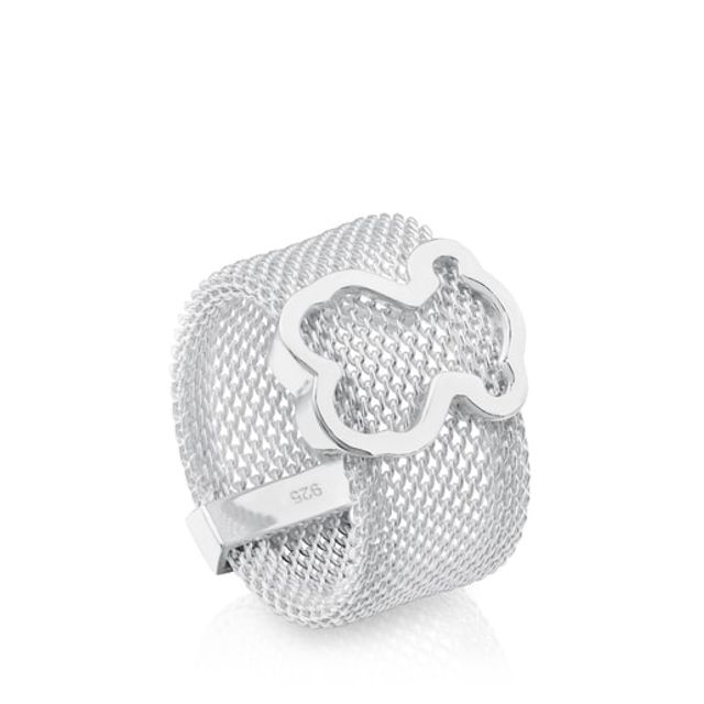 Anillo icon mesh tous on sale