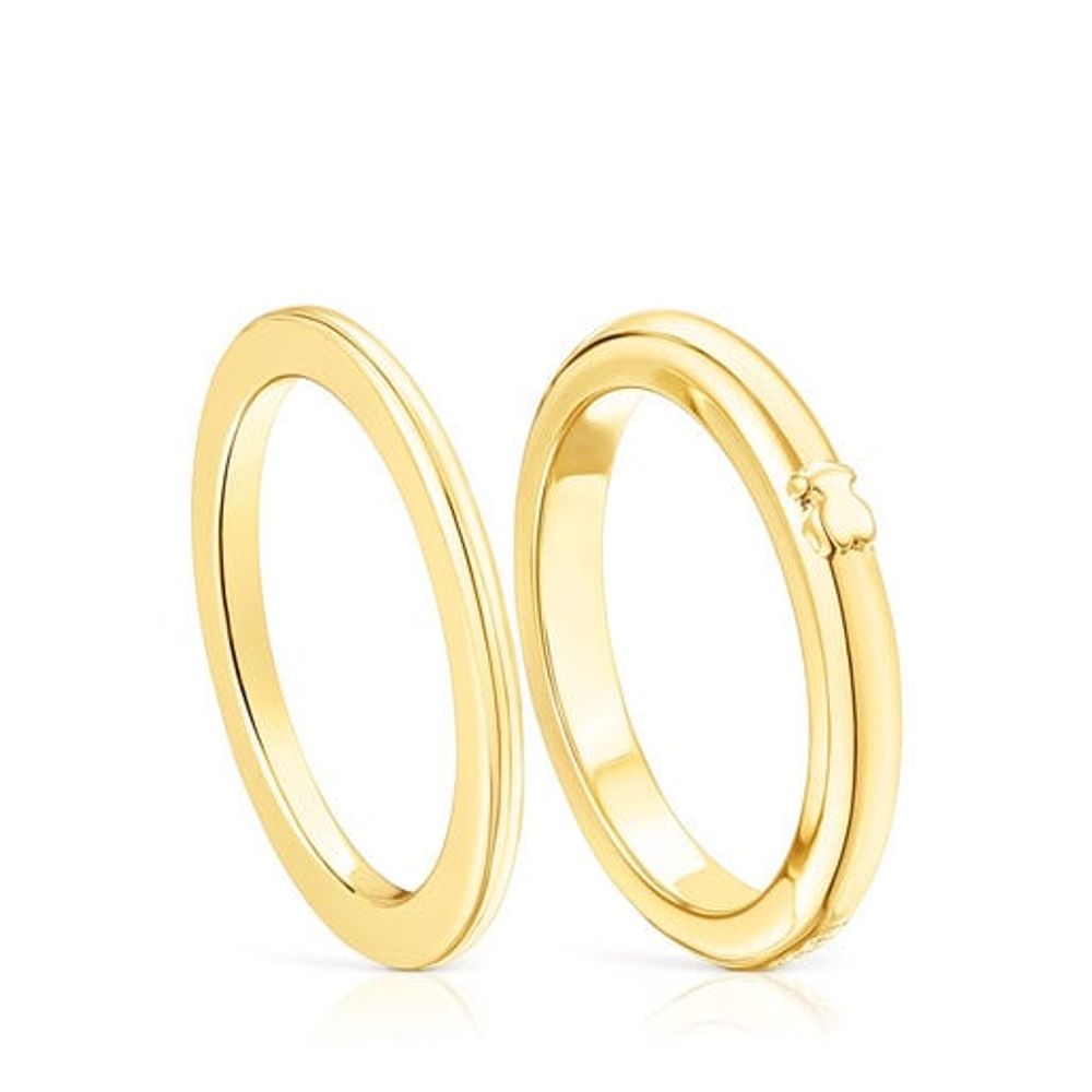 Anillos discount tous oro