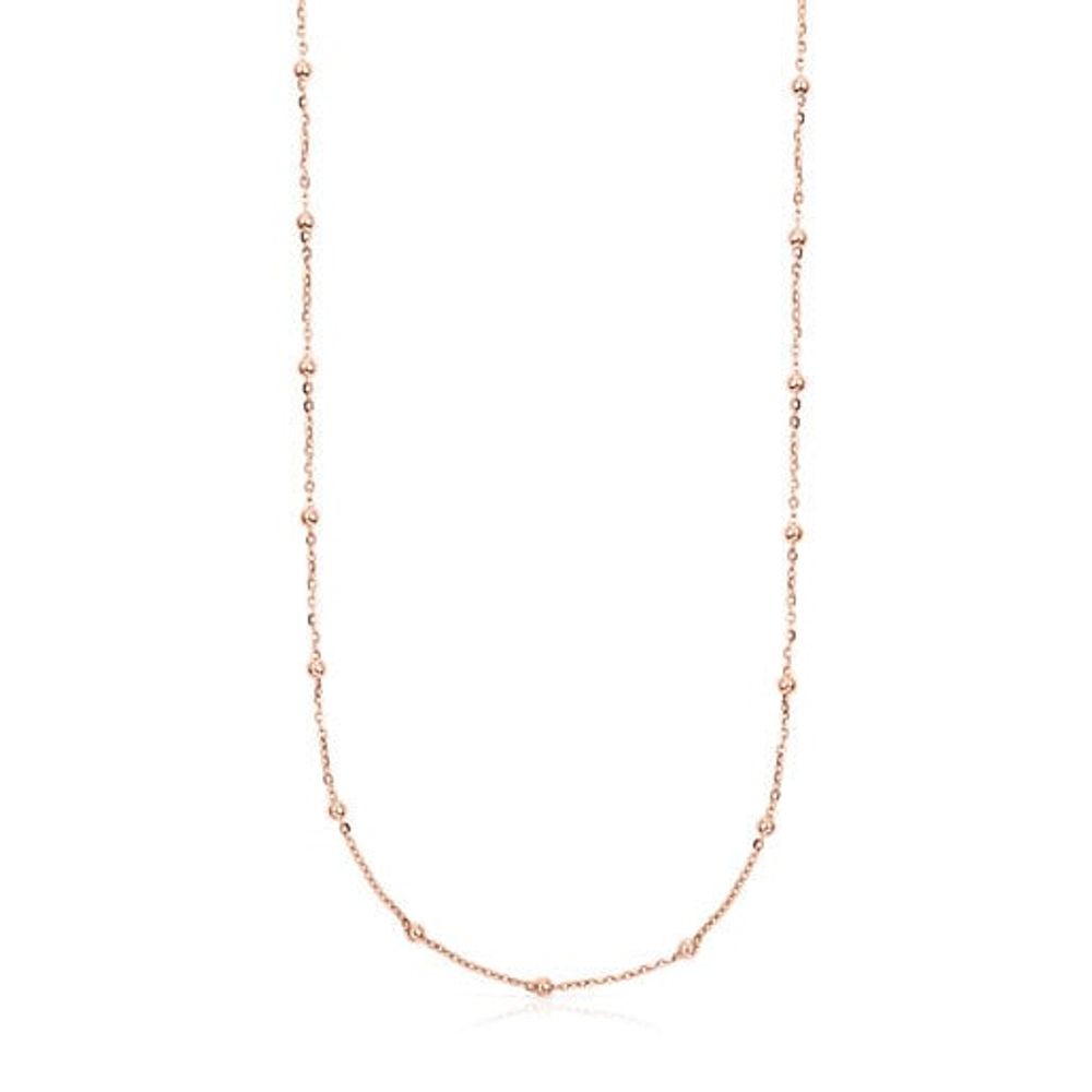 TOUS Rose Vermeil Silver TOUS Chain Choker 45cm Plaza Las Americas