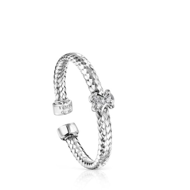 TOUS Anillo Fancy de Oro blanco con Diamantes Paseo Interlomas Mall