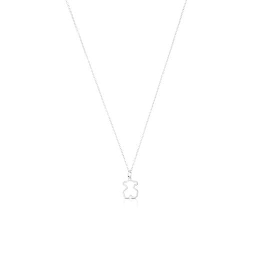 Collar tous shop oso plata