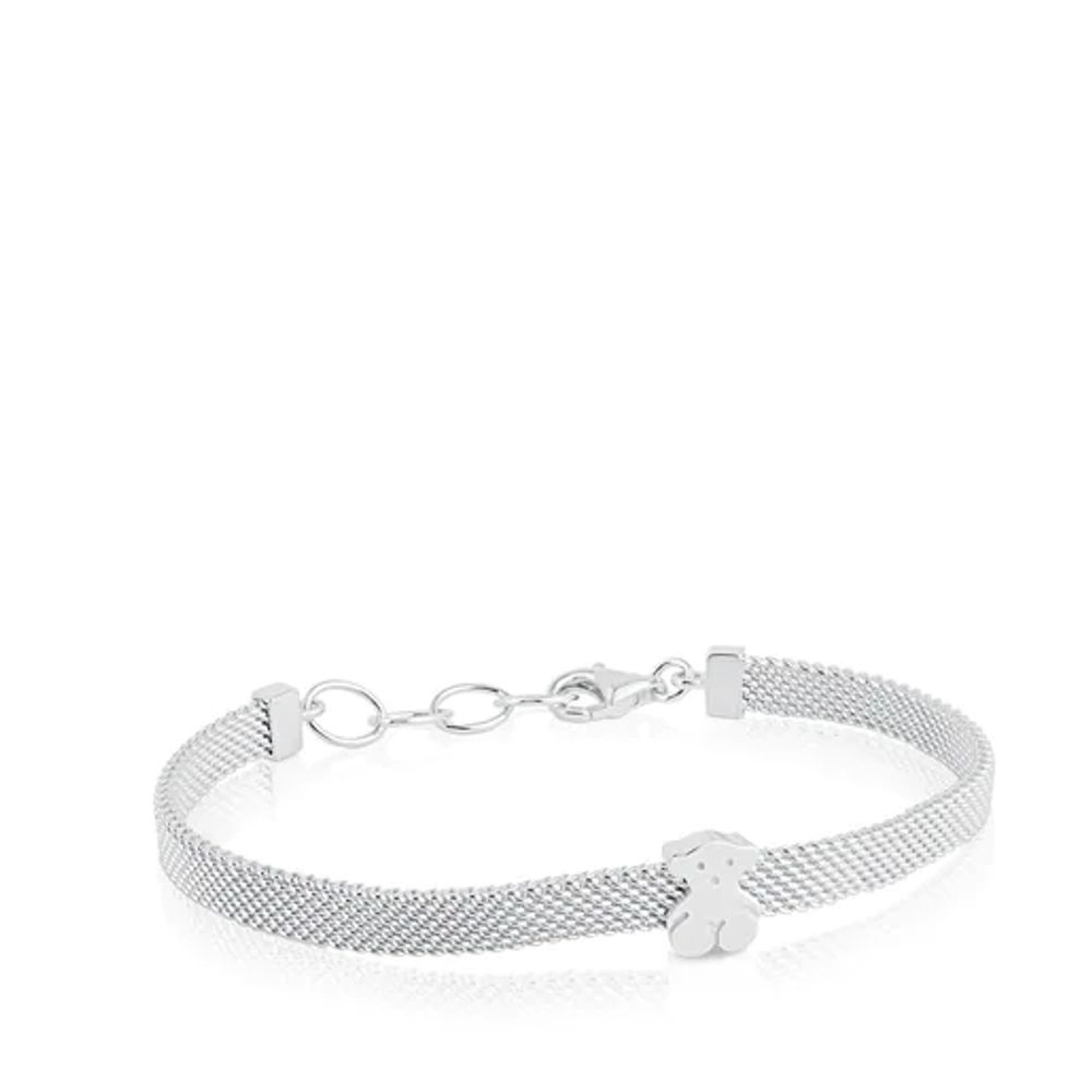 Tous silver mesh bracelet online