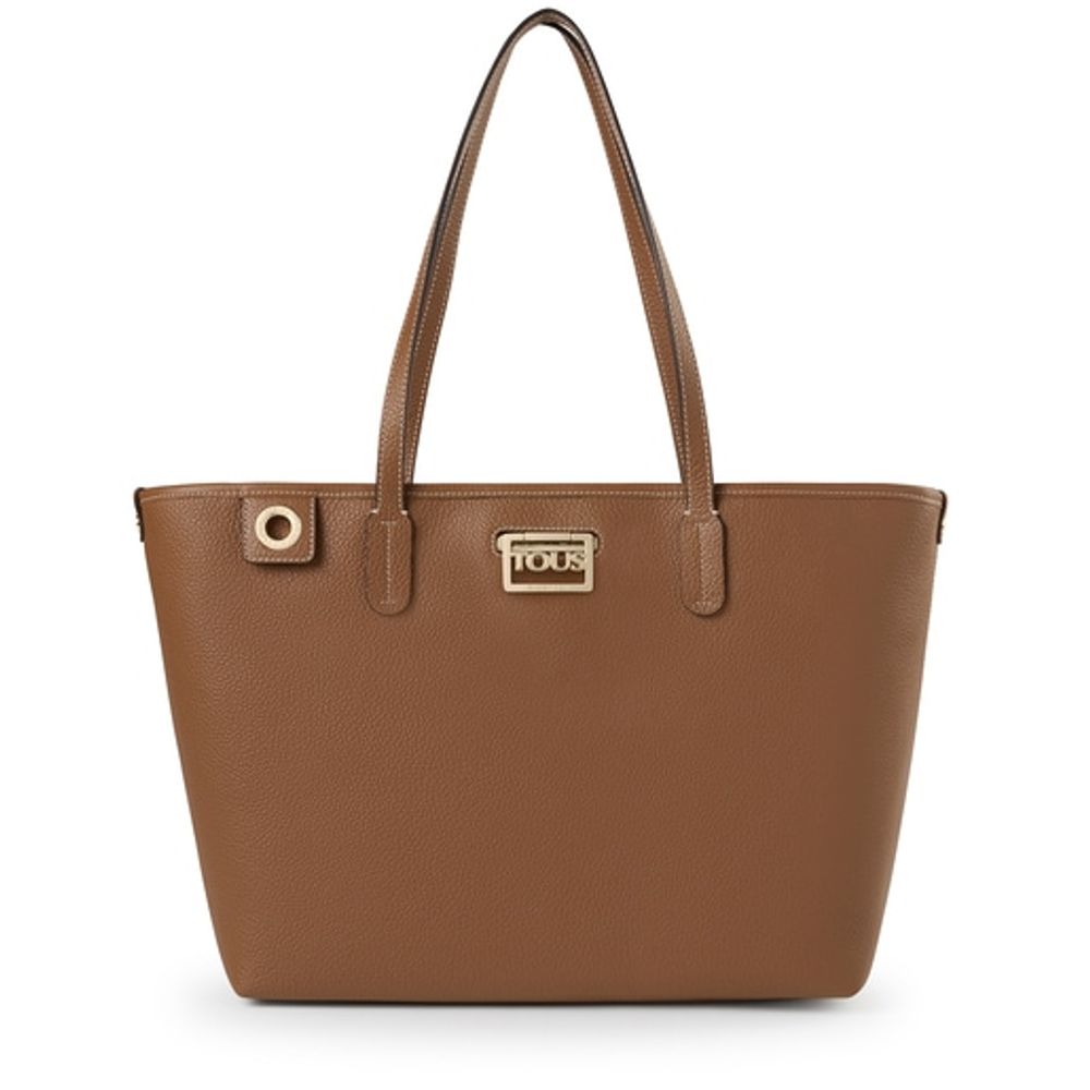 TOUS Brown leather TOUS Legacy Tote bag Plaza Las Americas