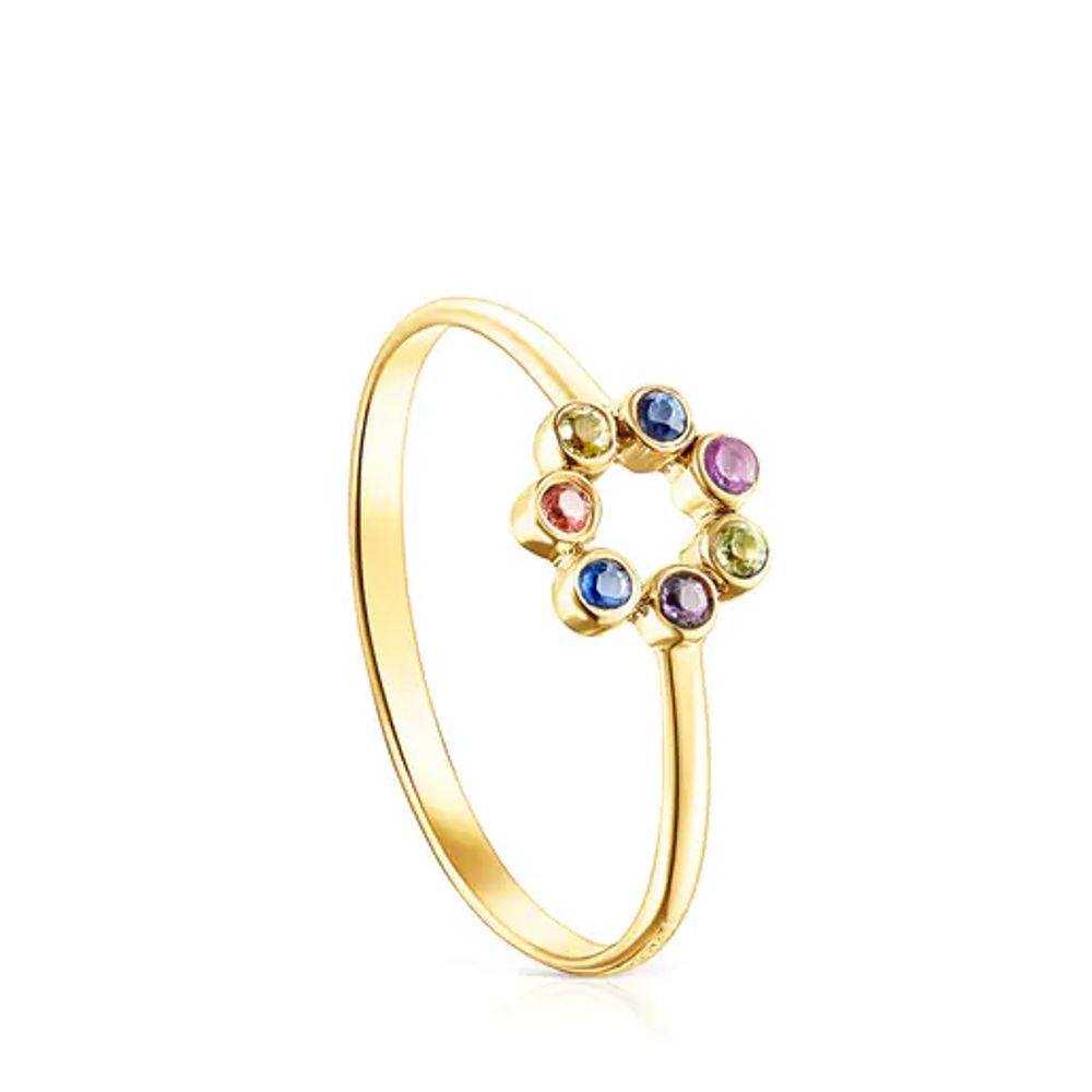 Anillo sales tricolor tous