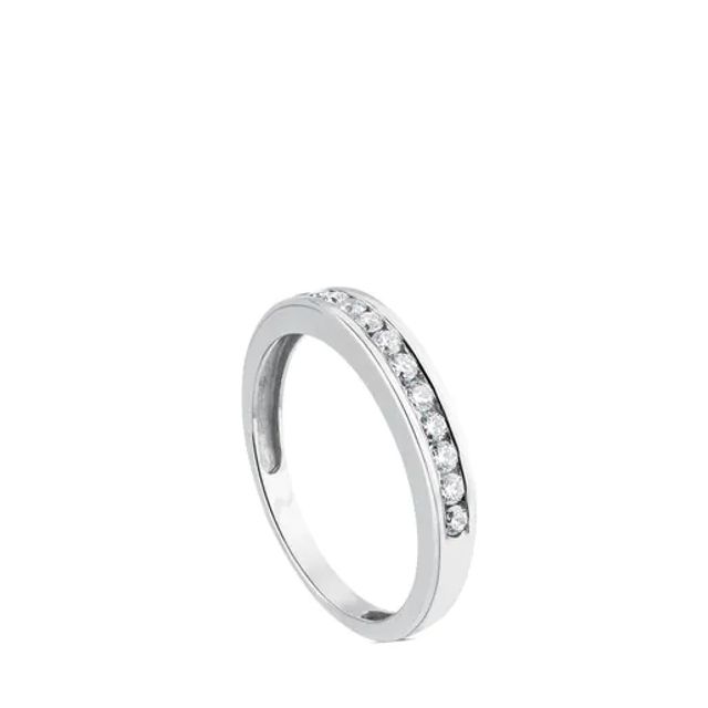 Tous wedding ring top