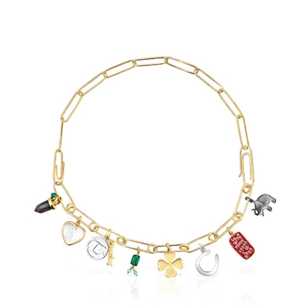 Tous sales charm bracelet