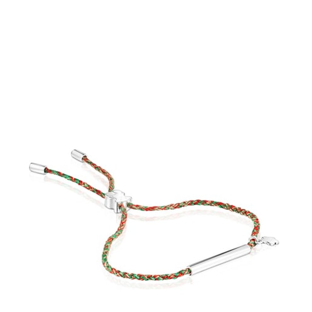 Tous red 2024 cord bracelet