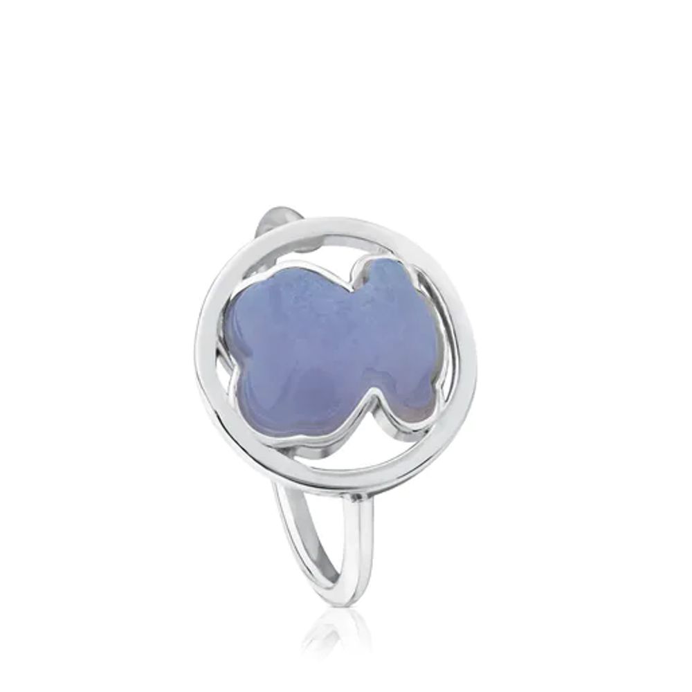 Anillo camille de plata con cuarzo rosa outlet