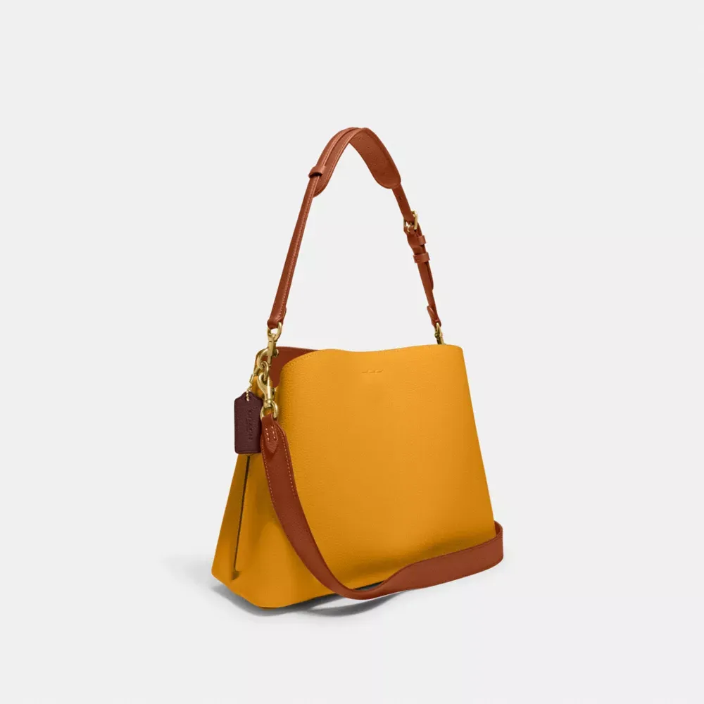 Coach Willow Shoulder Bag Colorblock Square One