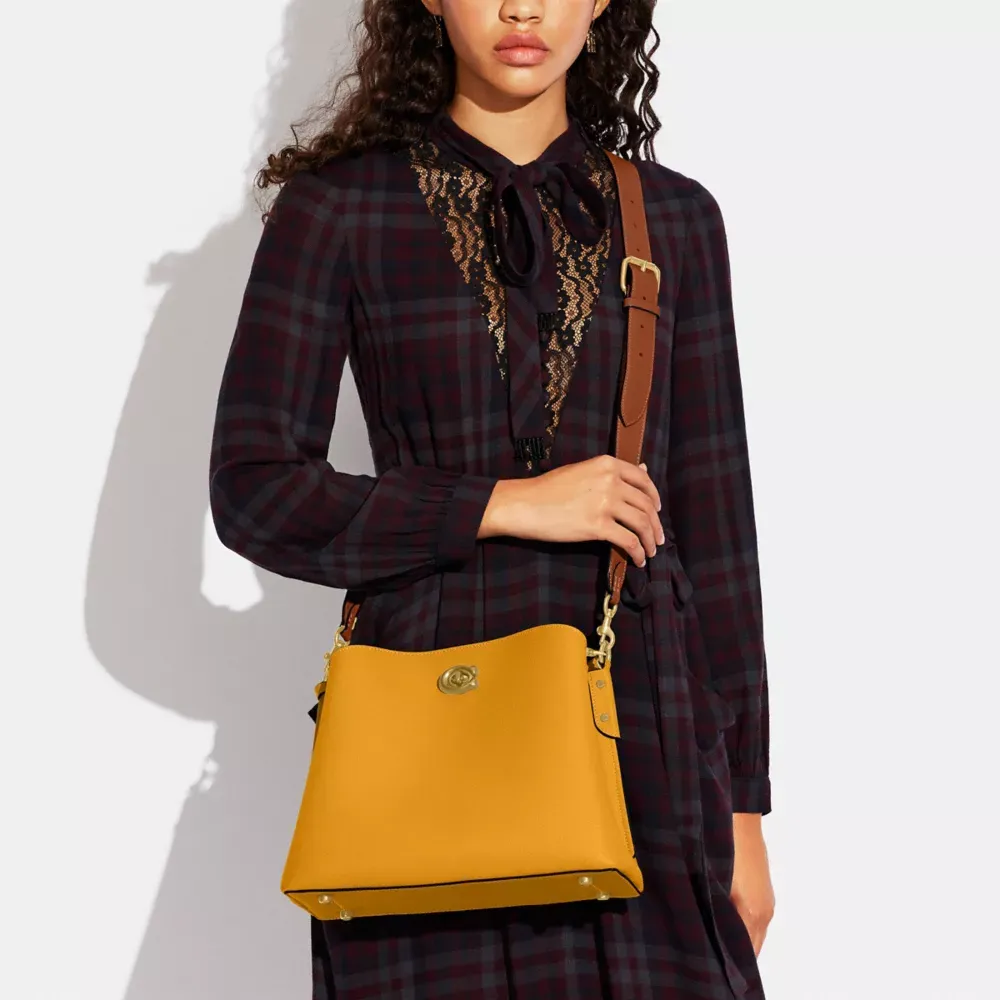 Coach Willow Shoulder Bag Colorblock Square One