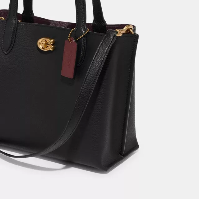 コーチ Disney X Coach Willow Tote Bag With Minnie Mouse COACH® | Disney X Coach Willow Tote Bag 24 With Minnie Mouse