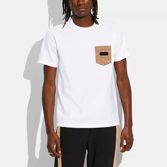 Coach Essential Pocket T Shirt Organic Cotton | Yorkdale Mall