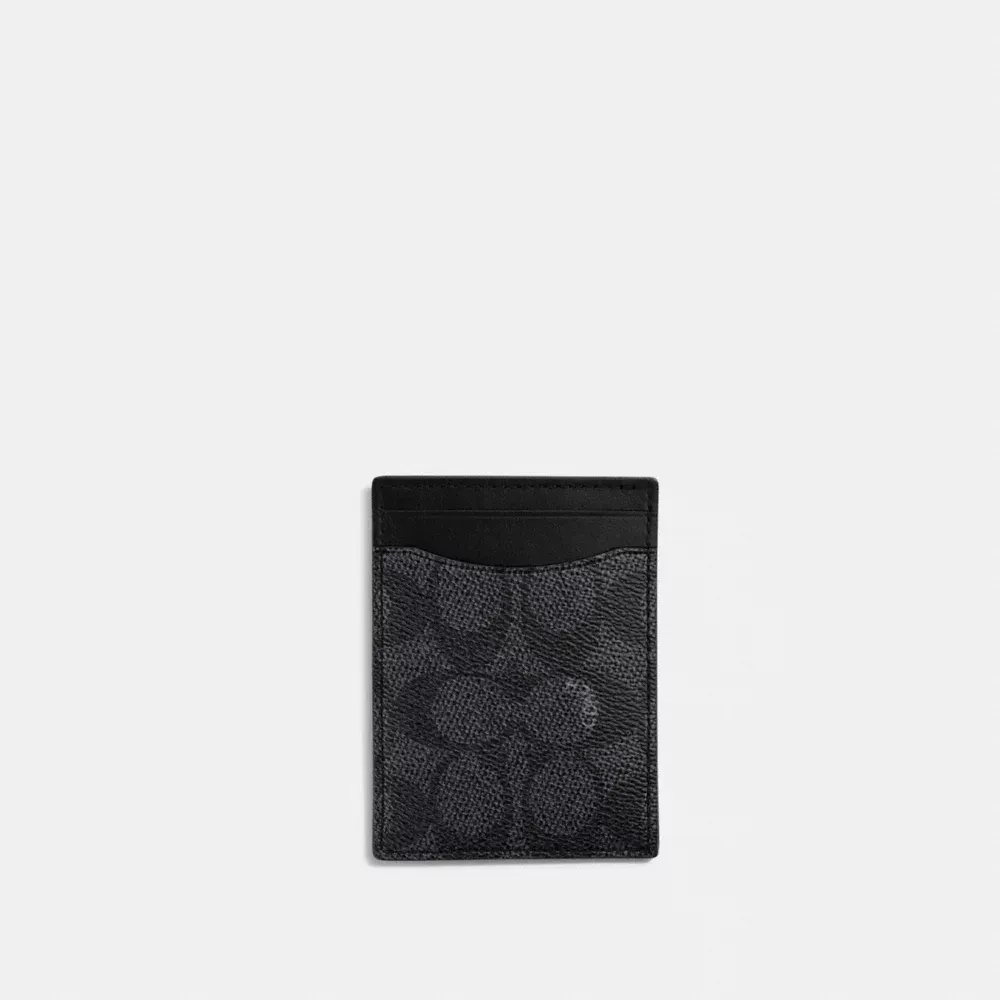 Coach wallet clip online