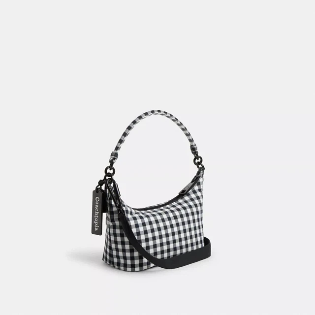 ショルダーバッグ・ポシェット Coachtopia Loop Shoulder Bag With Gingham Pattern CAH81 COACH® Coachtopia Loop Shoulder Bag With Gingham Pattern