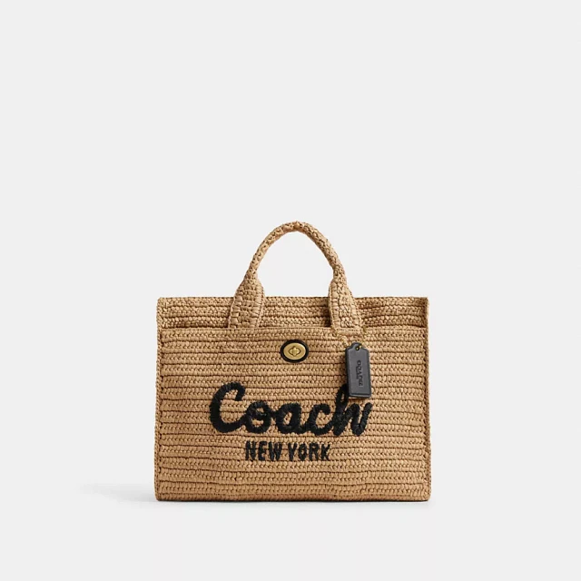COACH® Cargo Tote Bag With Paisley Print | Square One