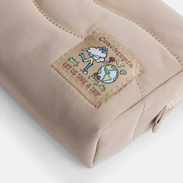 COACH® Coachtopia Loop Pouch With Cloud Print | Arden Fair
