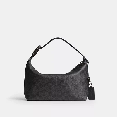 バッグ COACH signature Soft Clip porch Black Shop COACH® Travel Kit With Speedclip Signature Jacquard at