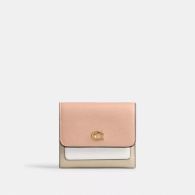 COACH® Mila Small Flap Wallet Signature Canvas | Arden Fair