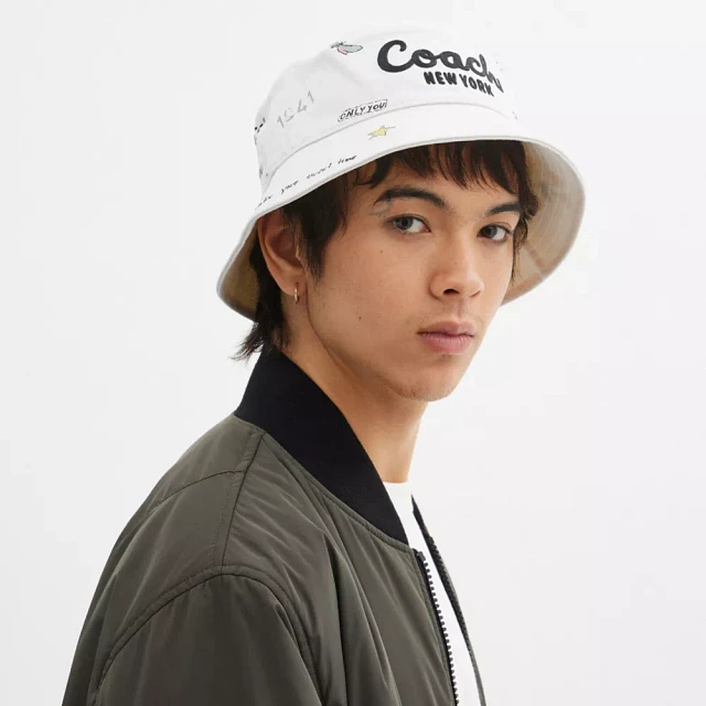 COACH スケッチプリントバケットハット 公式】COACH – コーチ | スケッチ プリント バケット ハット