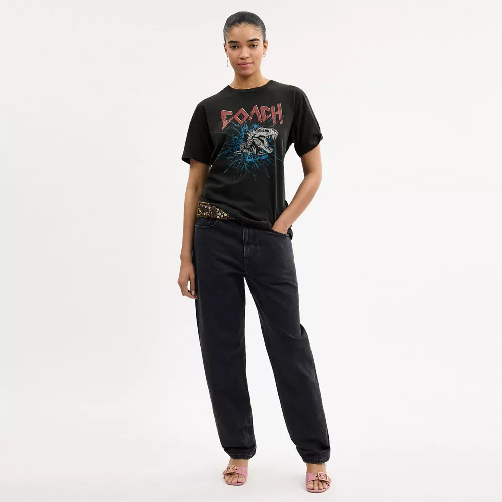 Coach Signature Skeleton Rexy T Shirt | Square One