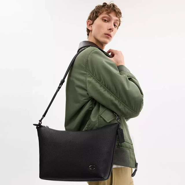 Shop COACH® Top Zip Messenger Bag at Beverly Center in Los Angeles, CA